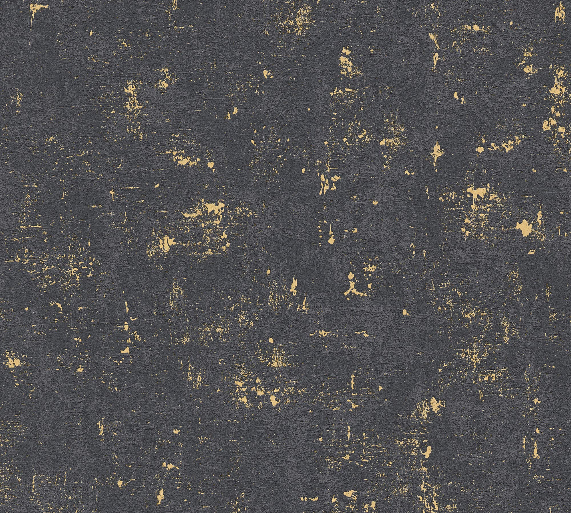 A.S. Création Non-Woven Wallpaper Blooming Wallpaper with Vintage Effect Black Gold 230782 2307-82, 10.05 m x 53 cm - Image 4