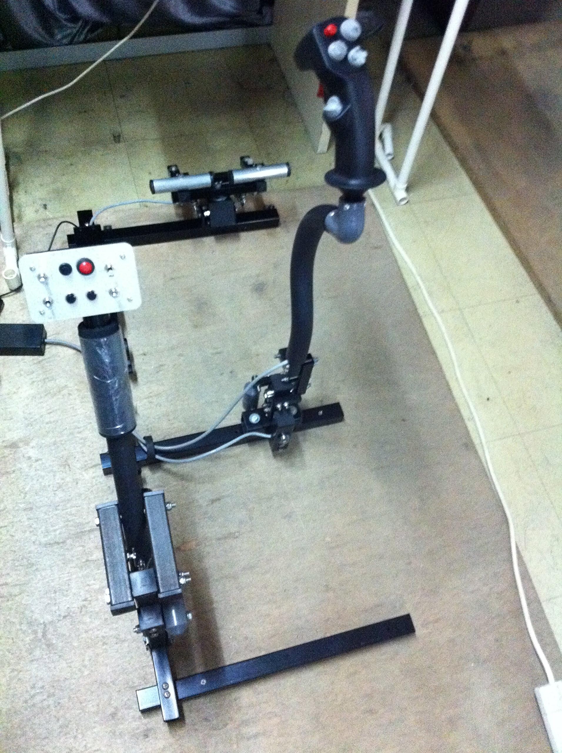Huey X 206 Twist throttle System with Custom Cyclic