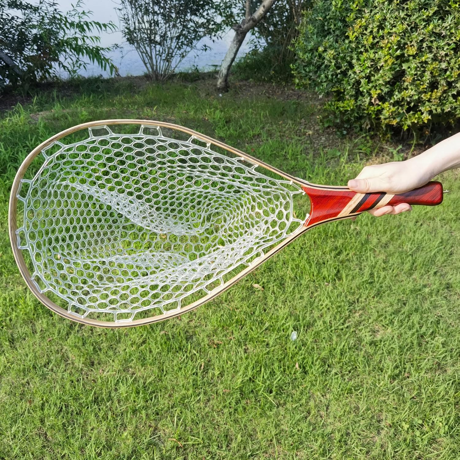 AIRROAD Fly Fishing Landing Net.Gifts for Father