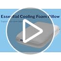 Casper Essential Sleep King Pillow – Cooling Memory Foam, Supportive Comfort for Side Sleepers, Breathable & Pressure-Relieving, Single Pack