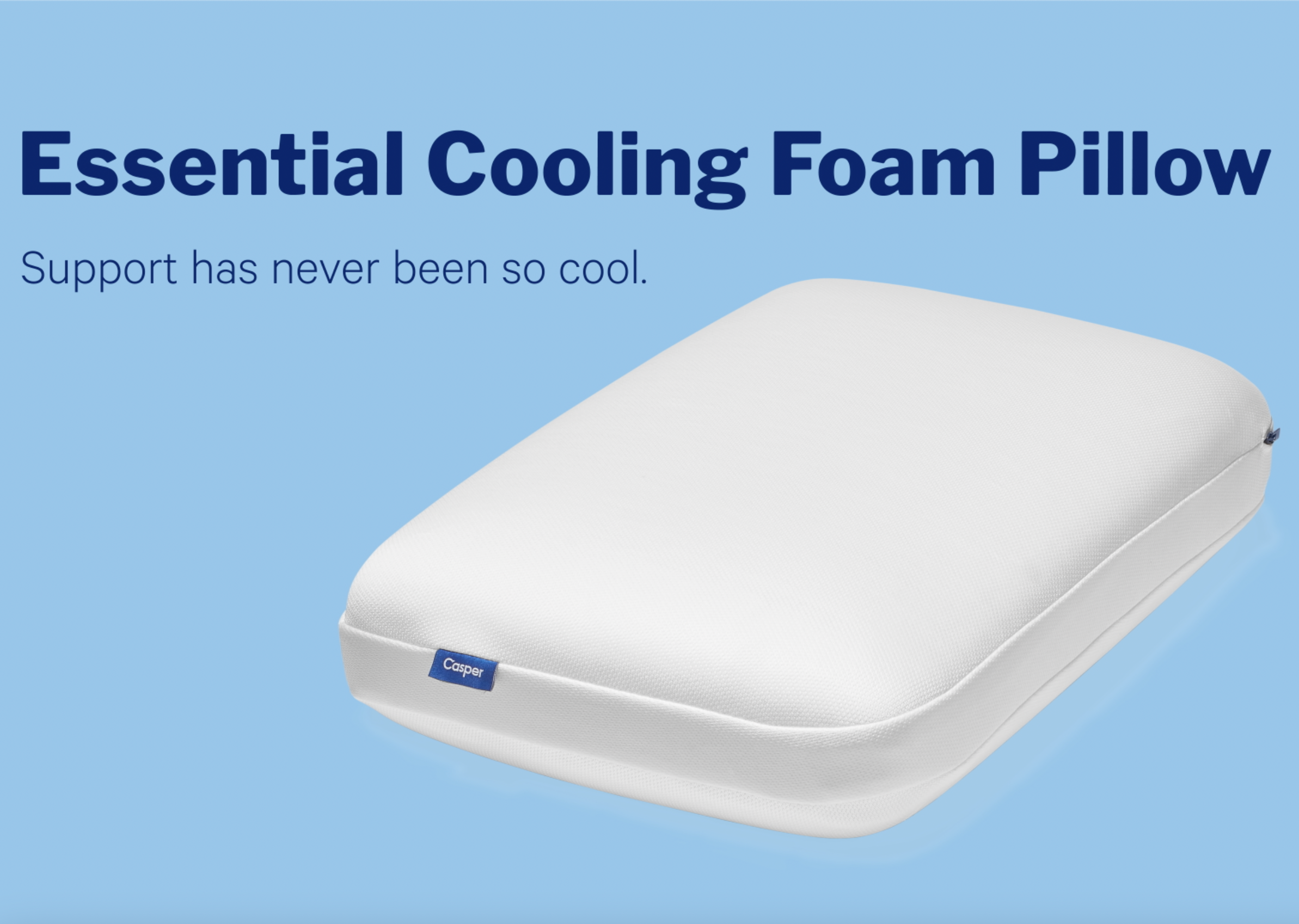 Casper Cuscino Ibrido Rinfrescante Essential Cooling Hybrid - King Size - Singolo