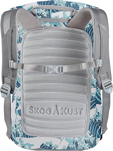 Miniatura 4 de Skog Å Kust BackSåk - Mochila impermeable con bolsillo exterior con cremallera, para kayak, rafting, navegar, natación, camping, senderismo, playa,