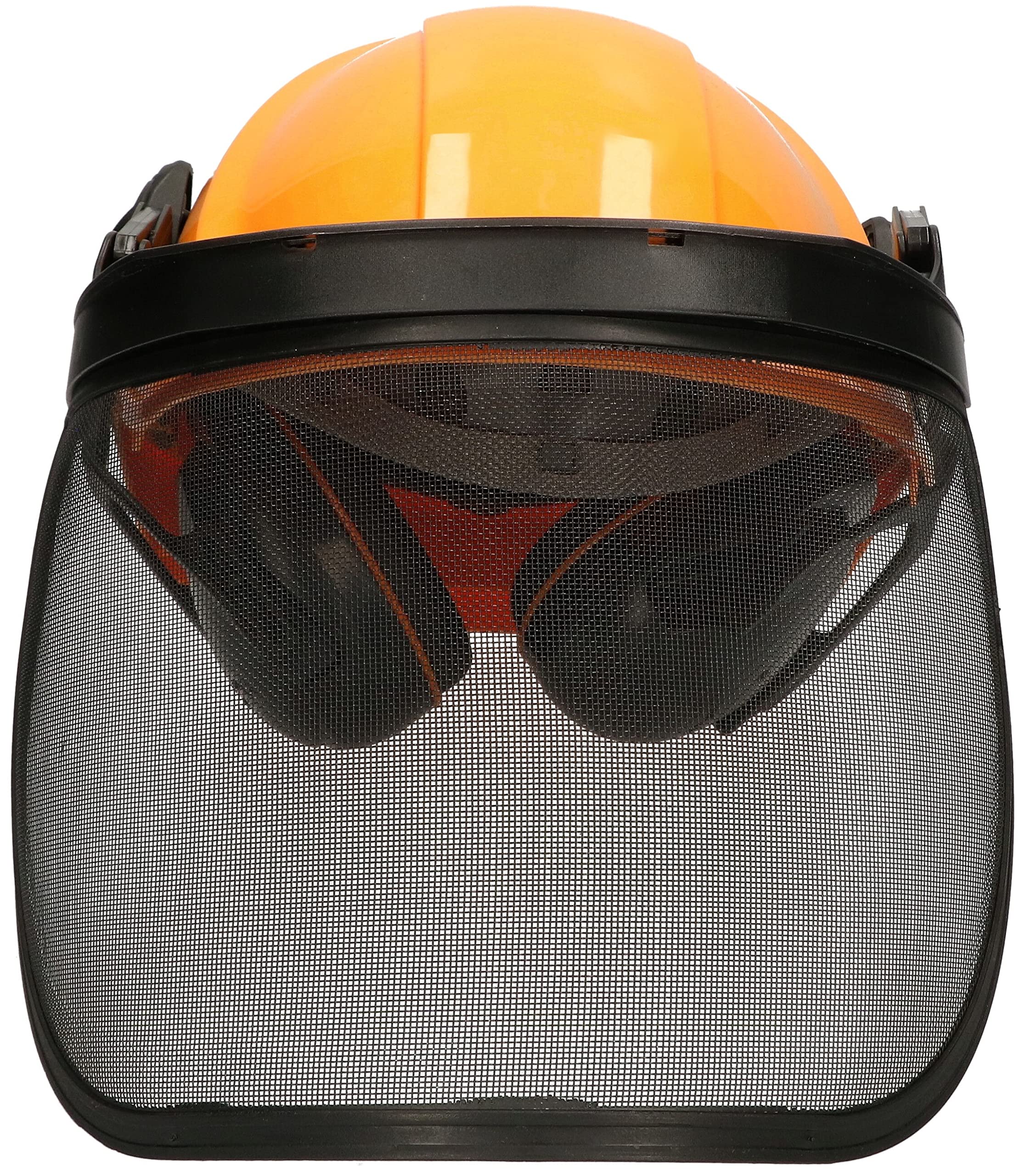 KOTARBAU® Casco de protección con Visera de Red, Protector Facial y Protector auditivo, Casco de Seguridad para construcción, Casco de Trabajo, protección Forestal, Casco Ajustable para Motosierra