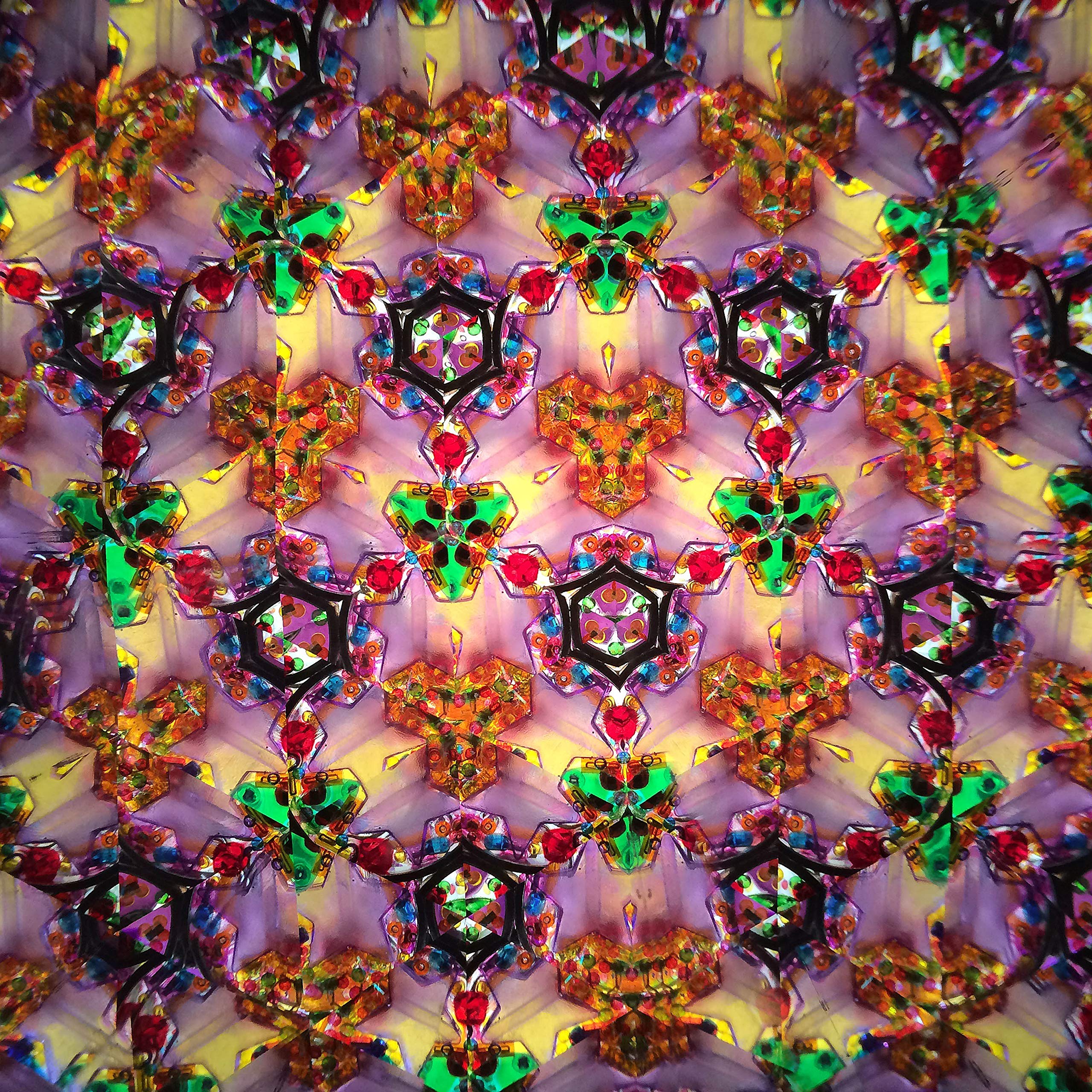 Pop Art Decorazione Piccole Ruote Caleidoscopio KSS
