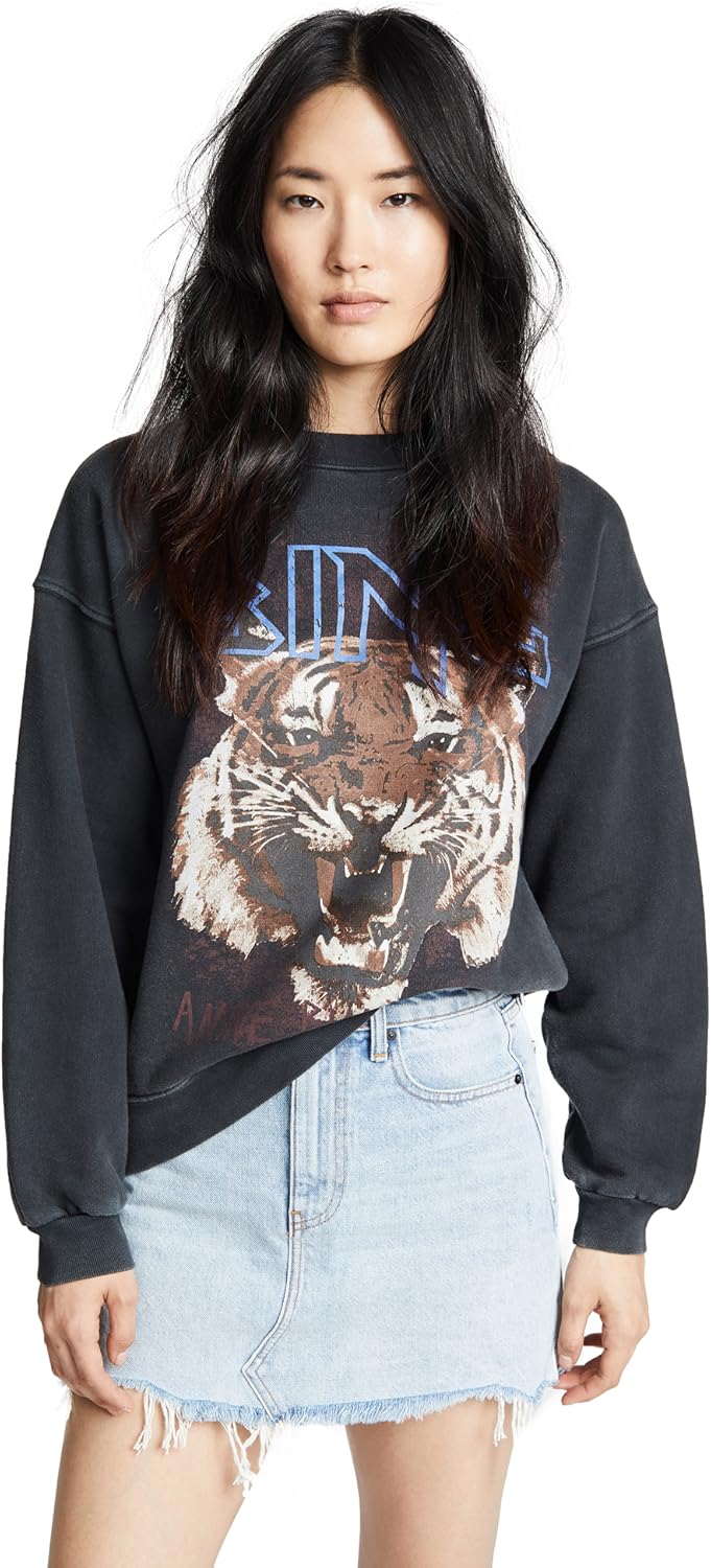 Anine bing sweatshirt tiger Clearance