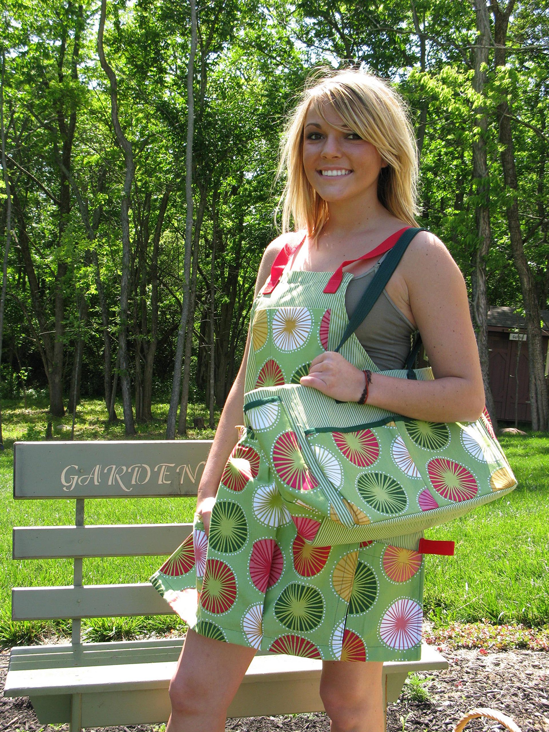 Designer Garden Apron & Tote