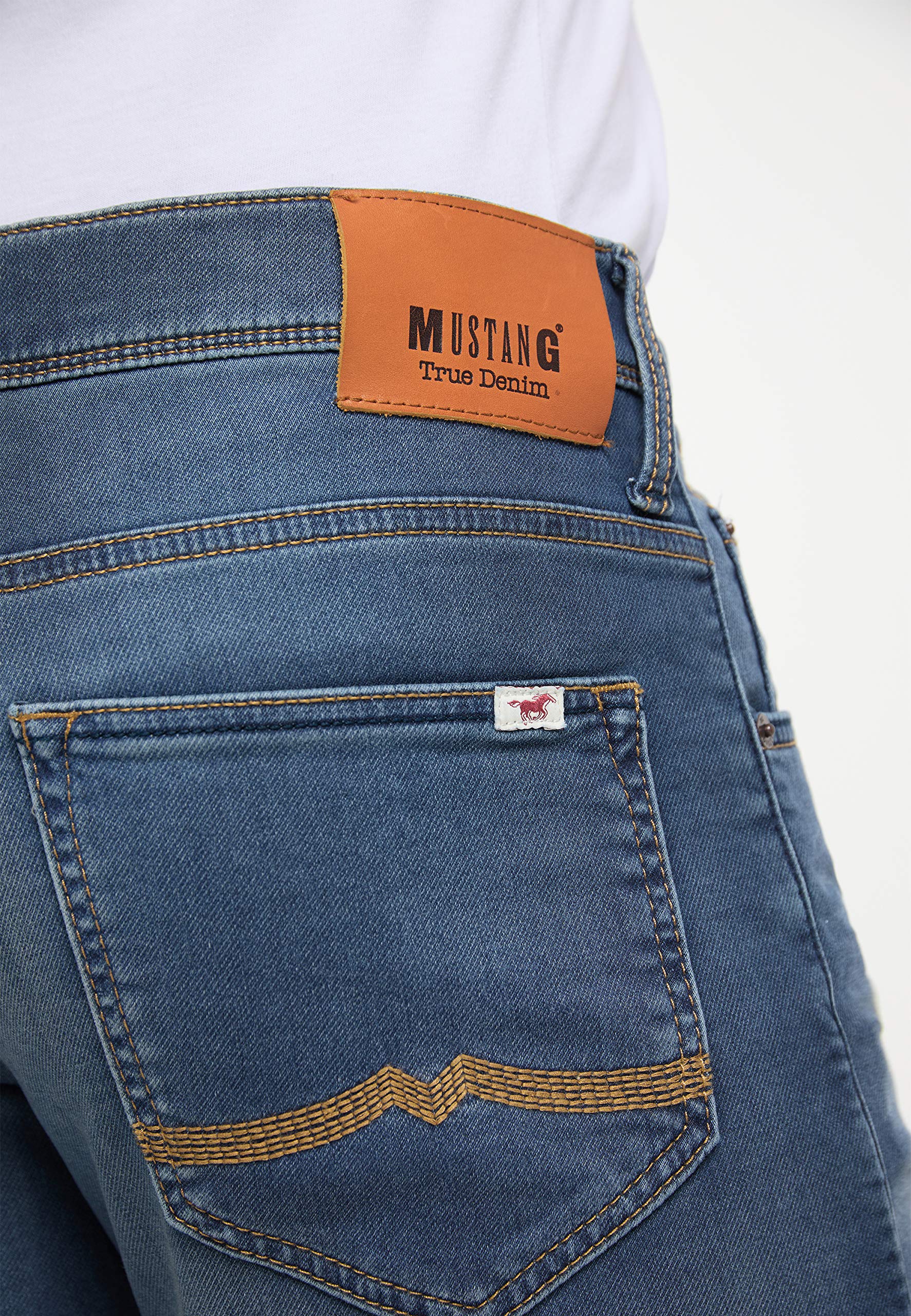 MUSTANG Herren Regular Fit Chicago Short Jeans