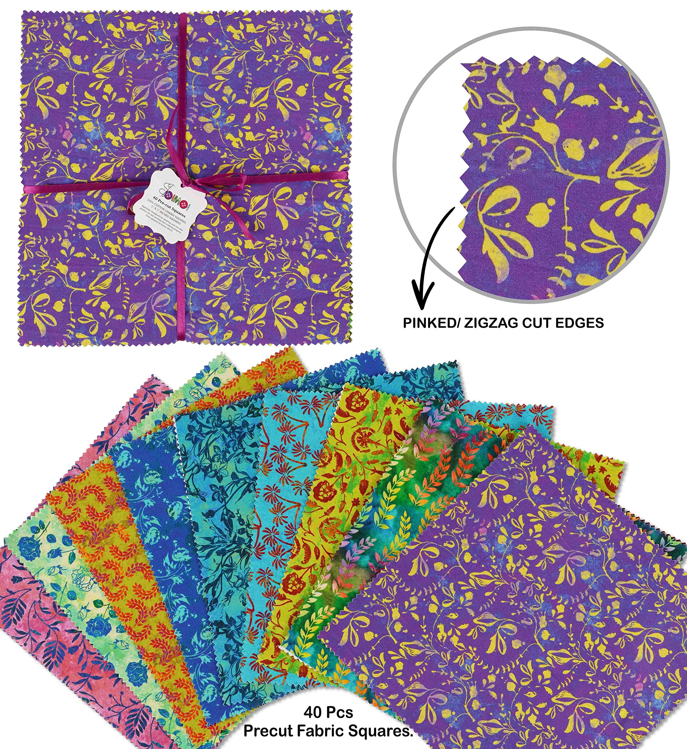 Quadratische Ringe – ein perfekter Quilt für Stoffzuschnitte oder die Restekiste – Serendipity Quilts