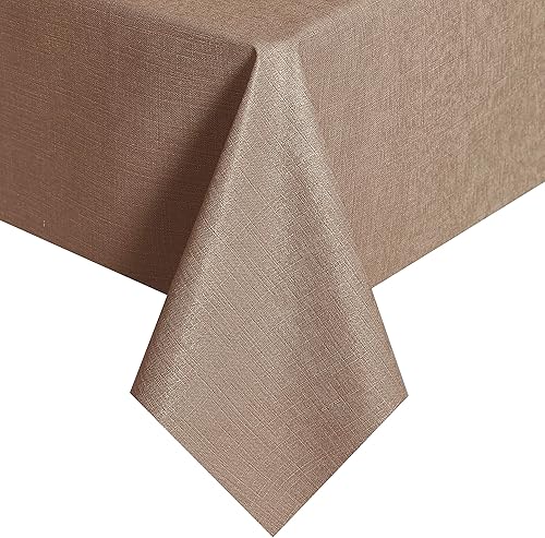 Obstal - Mantel de PVC a prueba de aceite, a prueba de derrames, impermeable, para uso en interiores y exteriores