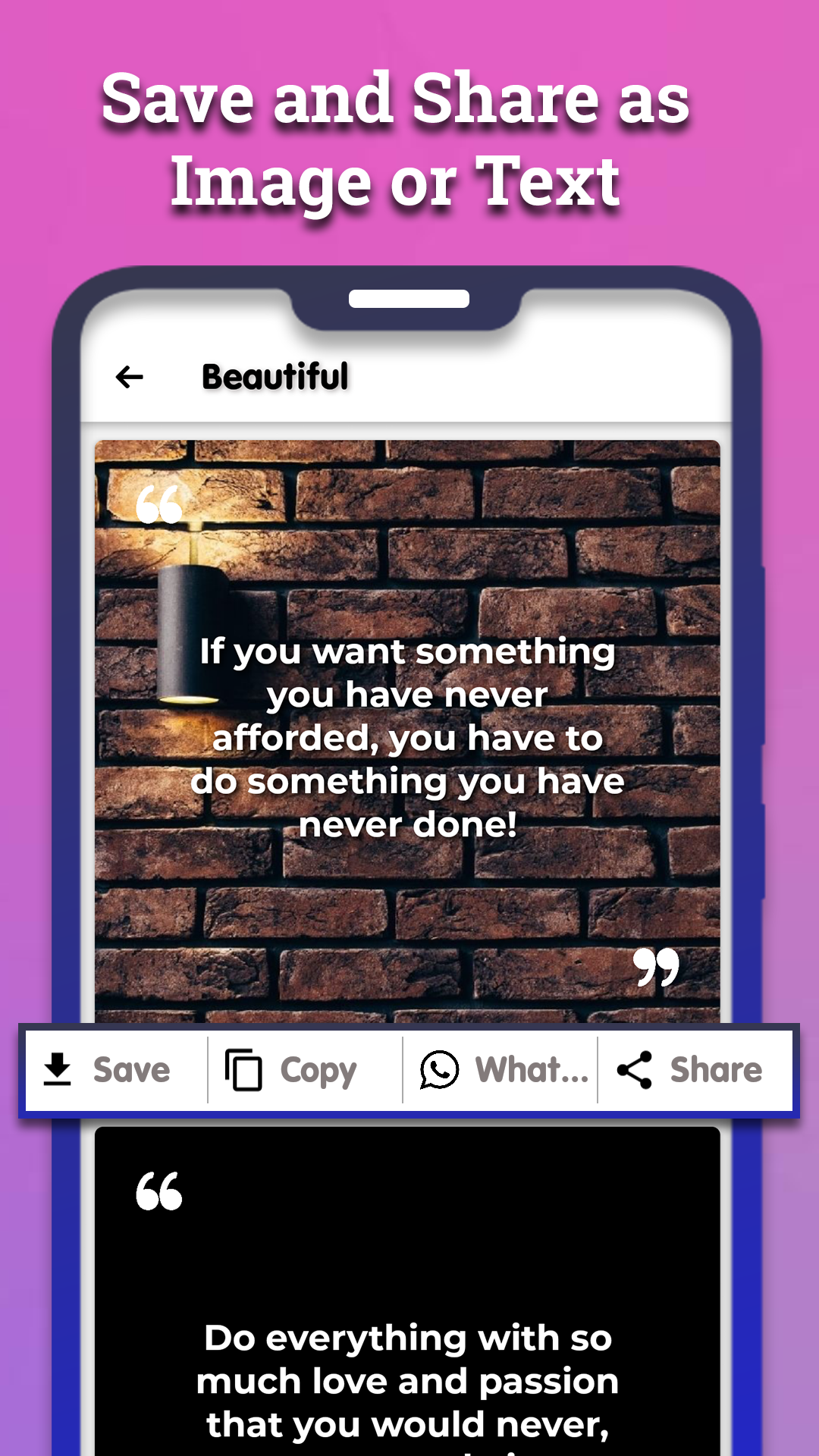 Status Quotes Image creator App on Amazon Appstore
