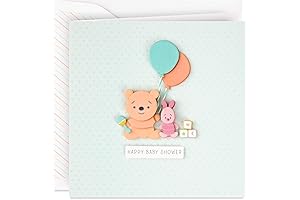 Hallmark Disney Baby Shower Card for Twins