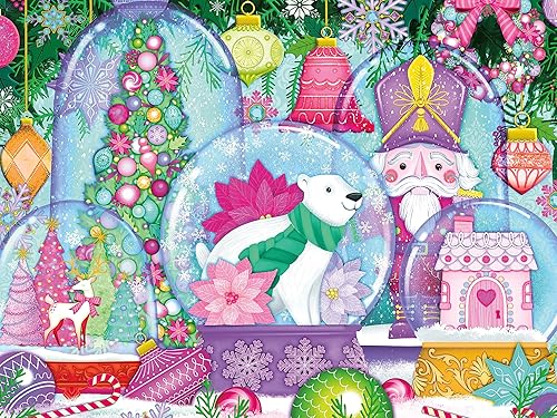 Ceaco - Vacaciones - Globos de nieve - Rompecabezas de 300 piezas