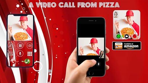 A Video Call From Pizza - Free Fake Phone Simulator Chat