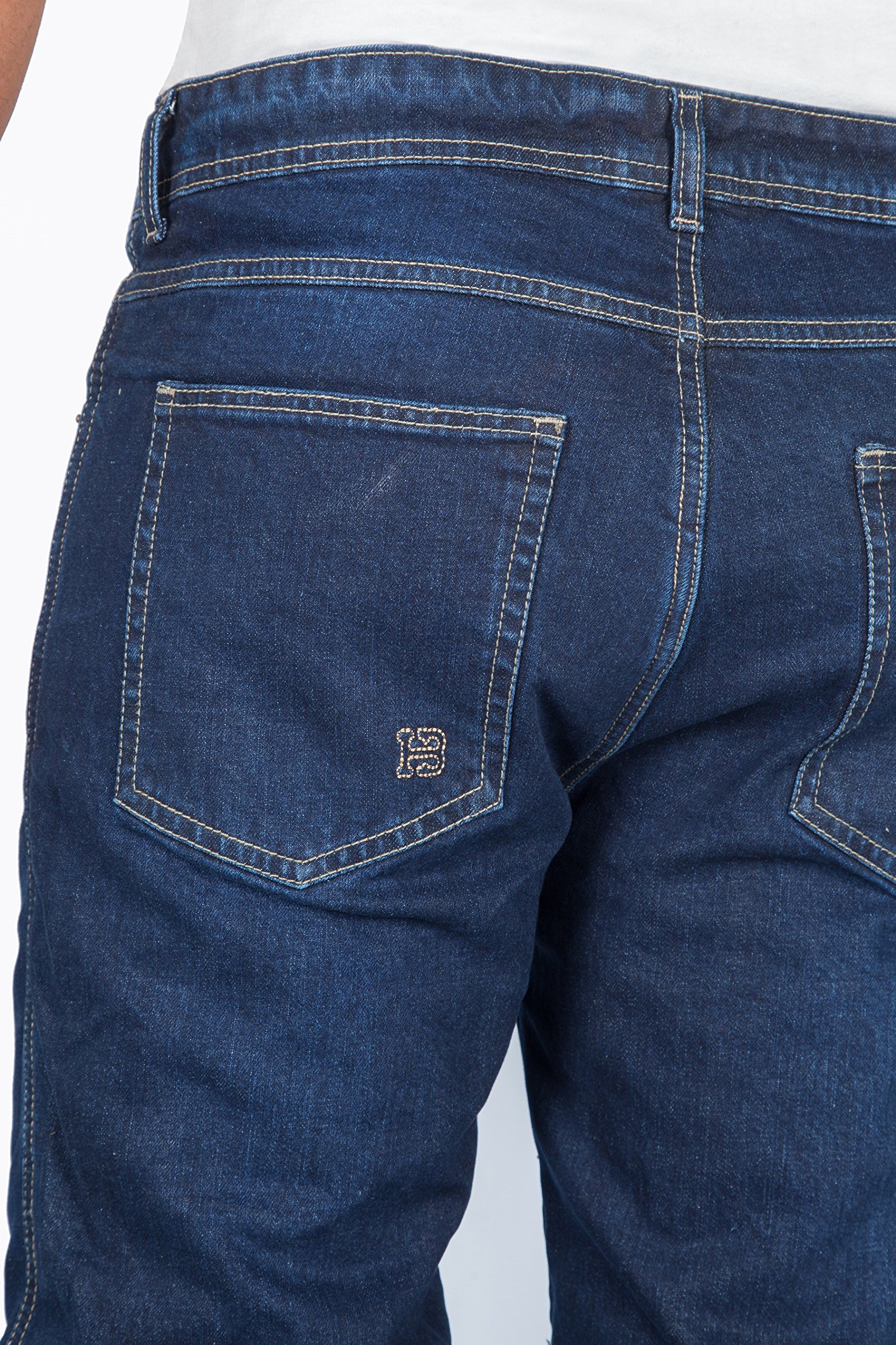 Herren Motorrad-Stretch-Jeans, 5002