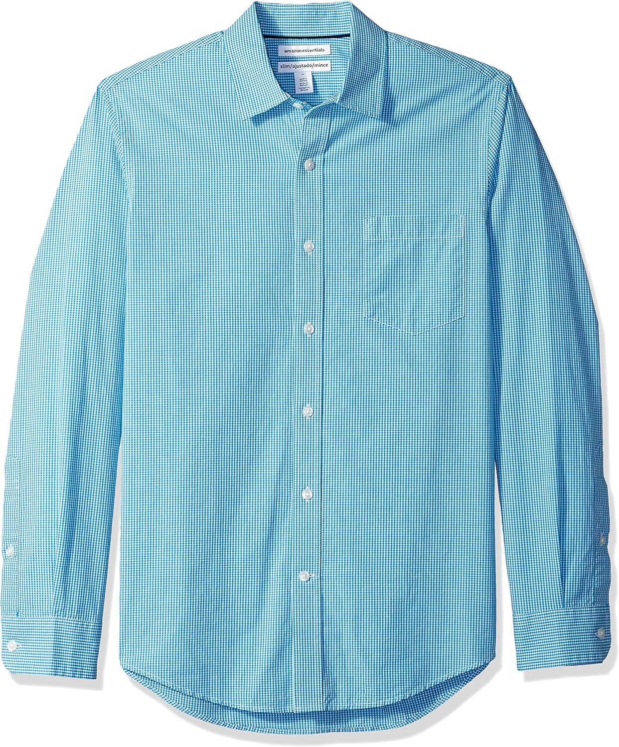 Gingham Azul Aguamarina