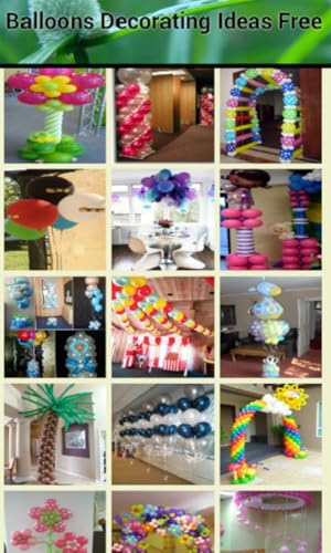 Balloons Decorating Ideas Free