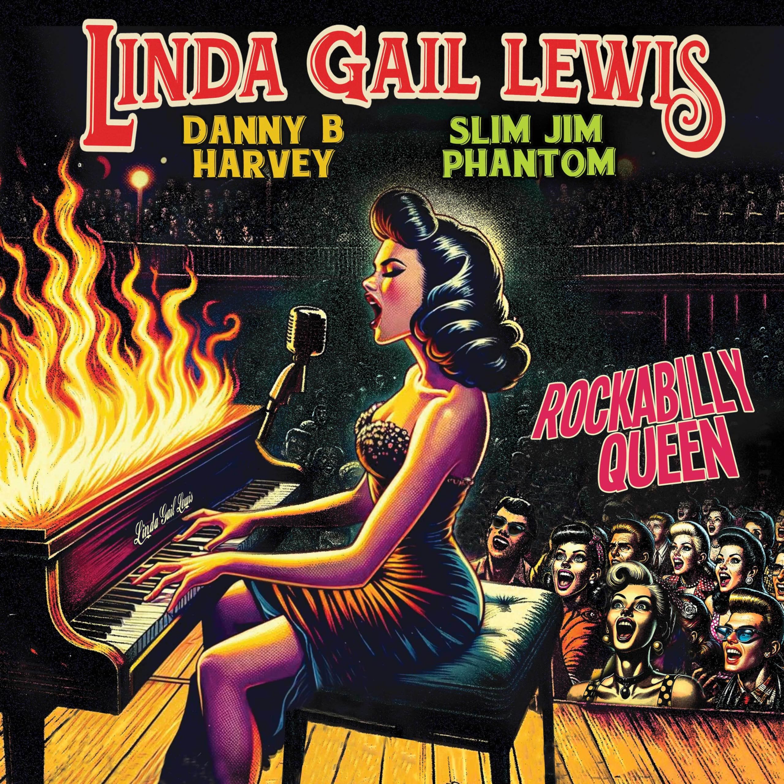 Linda Gail Lewis Rockabilly Queen CD NEW
