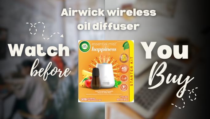 新品✨KoyoUp Premium Essential Mist 120ml Amazon.com: Air Wick Essential Mist Starter Kit (Diffuser +