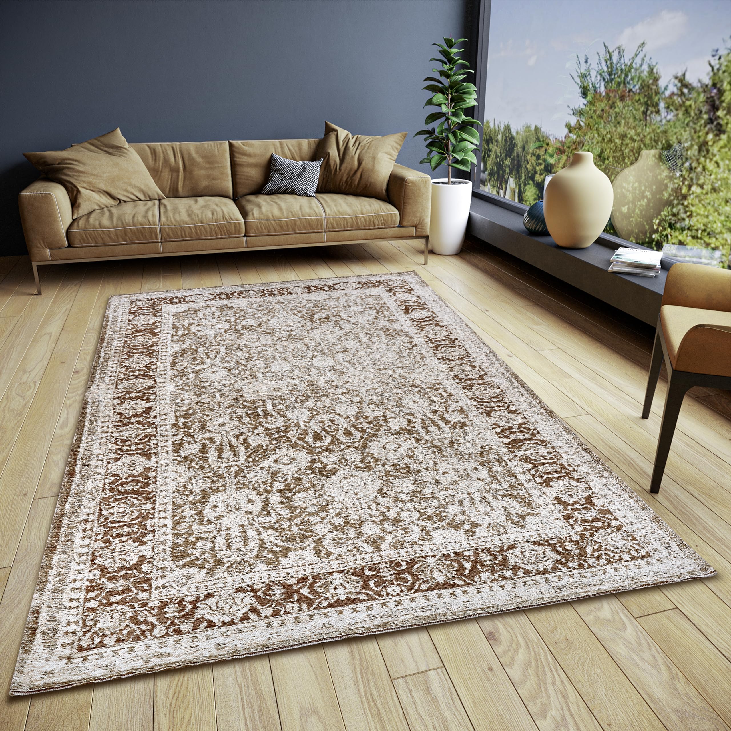 Alfombra oriental de tejido plano Hanse Home Aseno: adiós al polvo en salón, pasillo y dormitorio