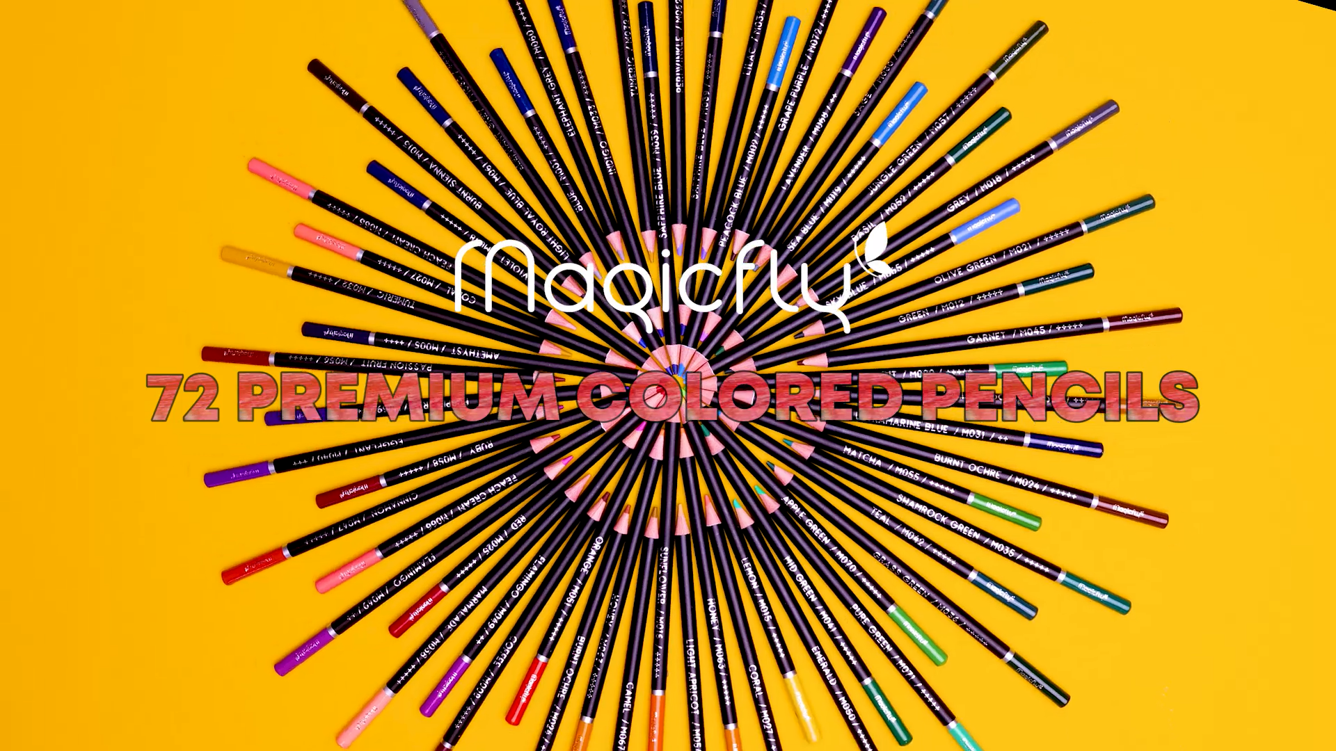Magicfly 72 Colored Pencils