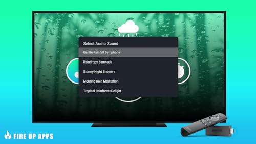 Rain Sounds : Relaxing Rain Sounds for Sleeping & Deep Sleep for Fire TV & Tablet