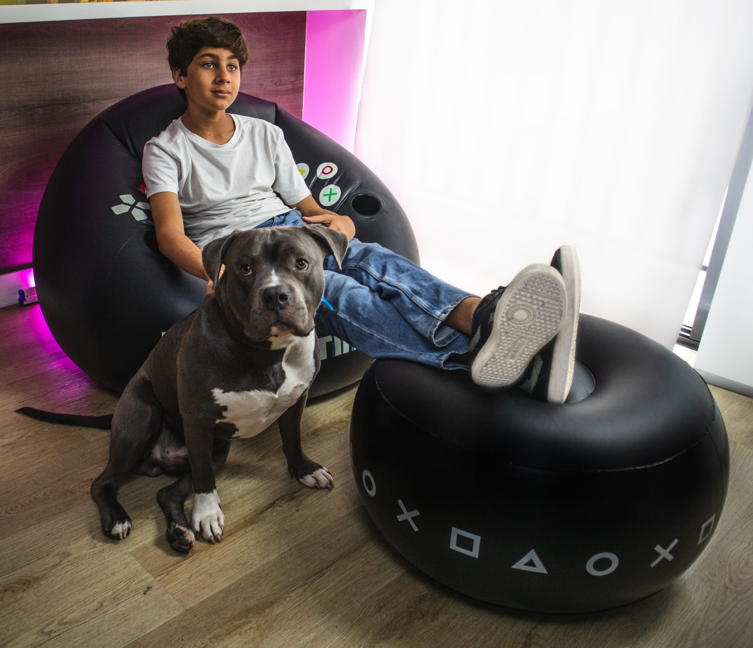 Amazon.com: FranFusion Inflatable Gaming Chair for Kids & Teens