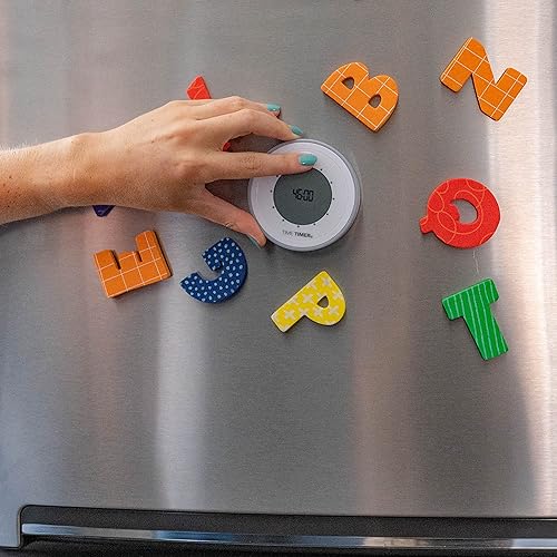 Miniatura 7 de Time Timer TWIST - Reloj de cuenta regresiva digital de 90 minutos para niños en el aula herramienta de estudio en casa reloj de escritorio para