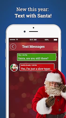 A Call From Santa! Request a call, use his voicemail or send a text