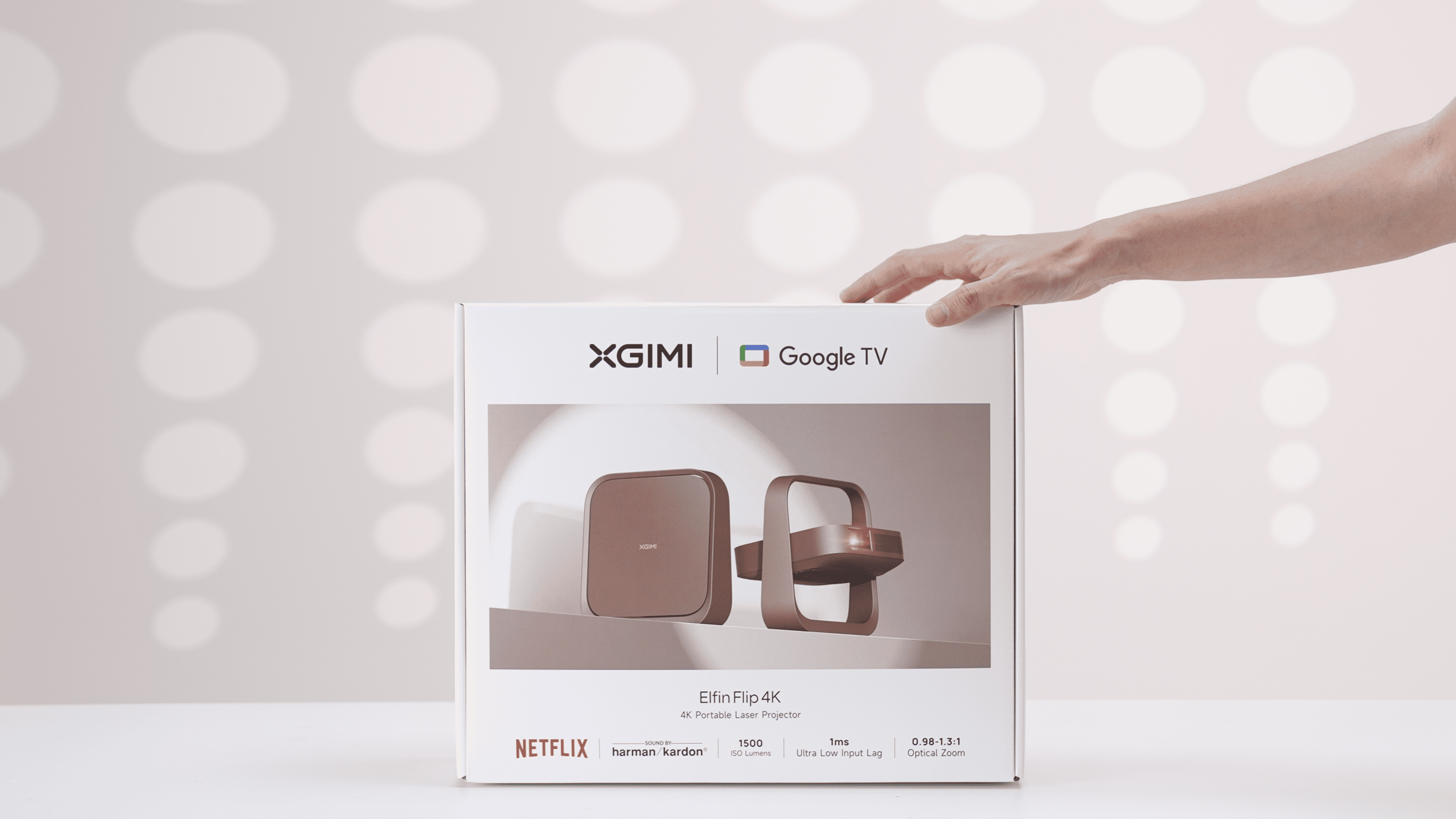 Amazon.com: XGIMI Elfin Flip 4K Portable Projector with wifi and