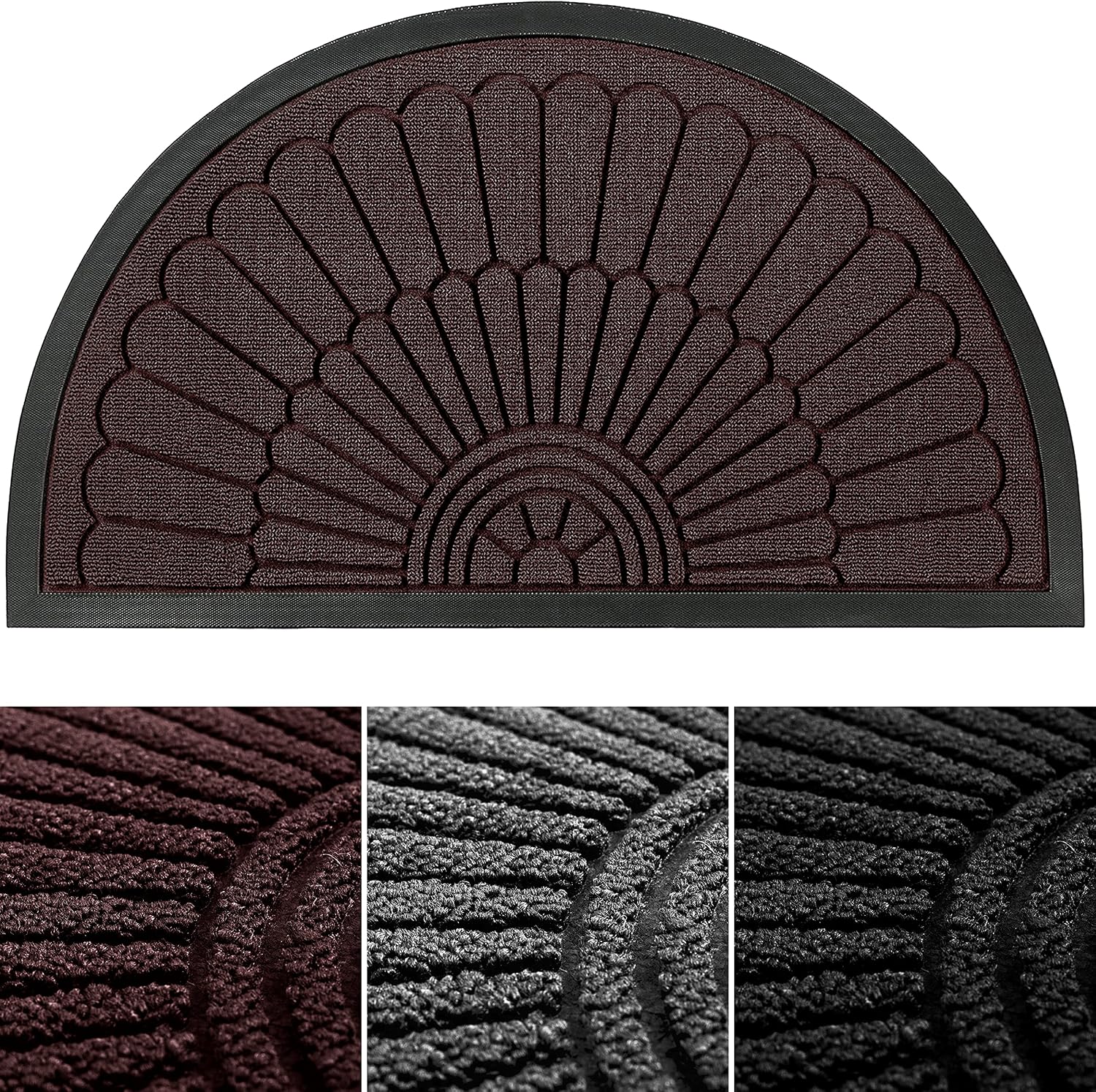 Door Mat - Door Mats Indoor - Welcome Mat - 30’’x17’’ - Welcome Mats Outdoor - Indoor Door Mat - Doormat - Door Mats Outdoor - Entryway Rug - Outdoor Mat - Spring Welcome Mat - Brown Doormat