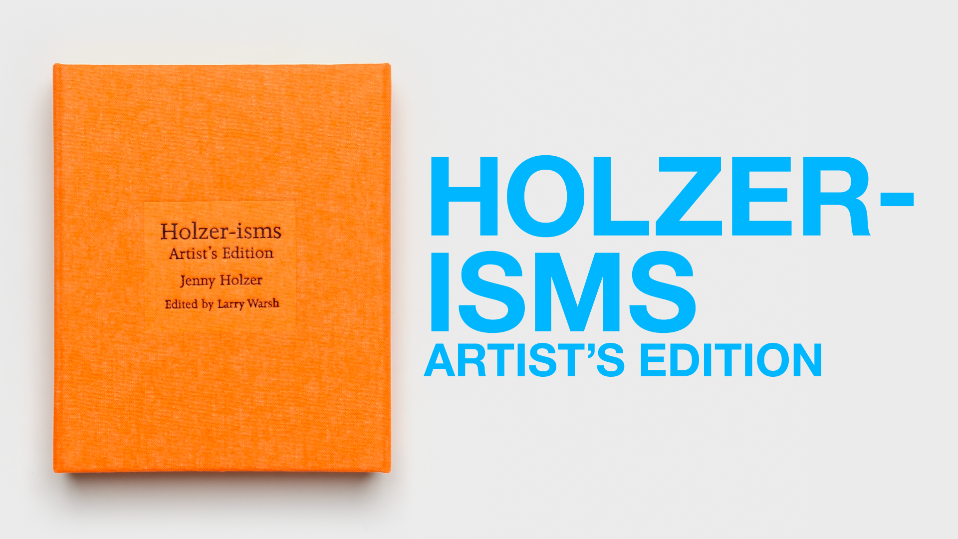 Jenny Holzer Phaidon アートブック Jenny Holzer (Phaidon Contemporary Artists Series): Simon