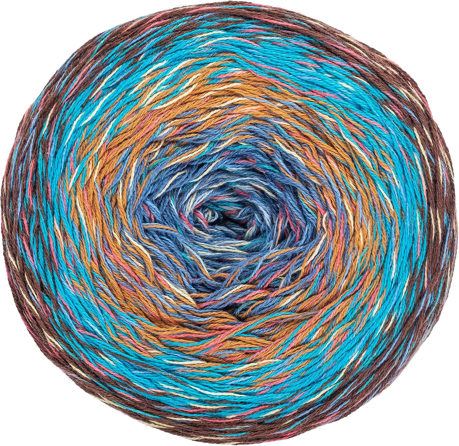RED HEART E886.9863 It's A Wrap Sprinkles yarn Blueberry Tart