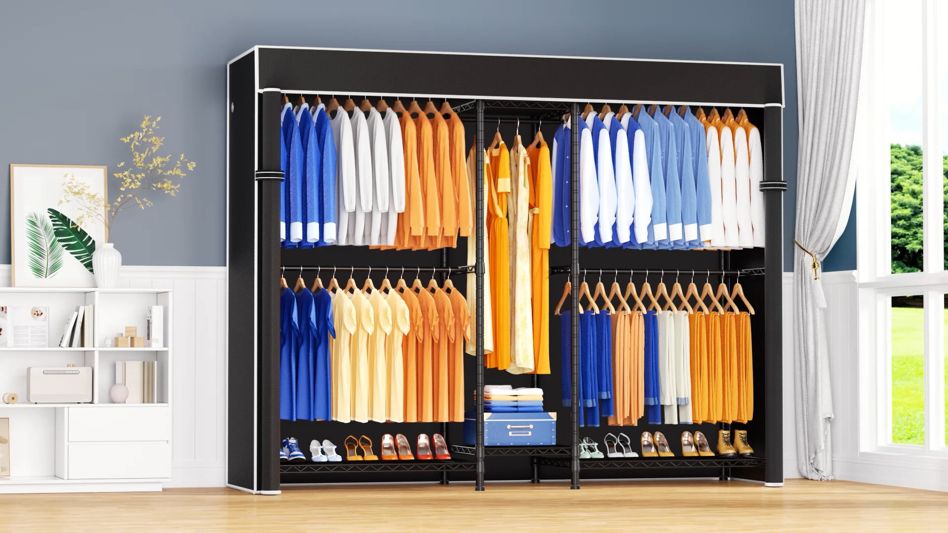 Amazon.com: Ulif E12C Pro Heavy Duty Closet Organizer System
