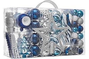 Valery Madelyn Classic Christmas Ornaments (100-Pack)