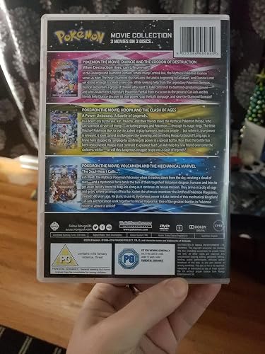 Pokemon Movie 17-19 Collection: XY (Diancie and the Cocoon of