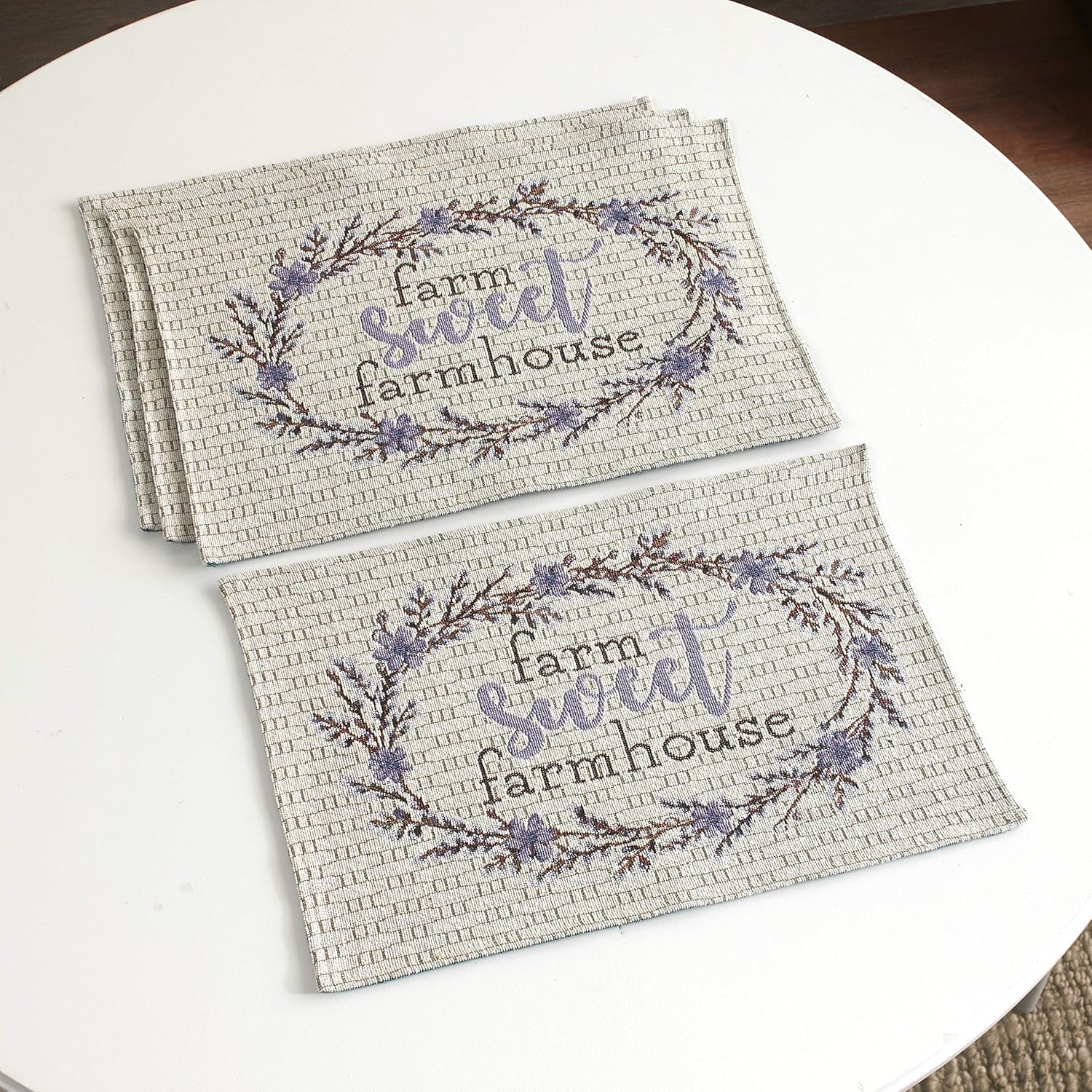 Natco Farm Sweet Farmhouse Table Placemats Country Dining