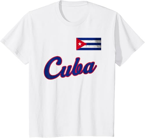 Miniatura 19 de Cuba 2023 Baseball Flag Pride Cubano Beisbol Cuban T-Shirt Black,White,Baby Blue,Silver Grey,Olive Green,Lemon Yellow,Heather Grey,Heather