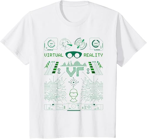 Miniatura 16 de Camiseta de realidad virtual VR Retro Gamers, Negro, S Negro,Azul Marino,Asfalto,Blanco,Azul Pastel,Arándano,Limón,Jaspeado Oscuro,Gris