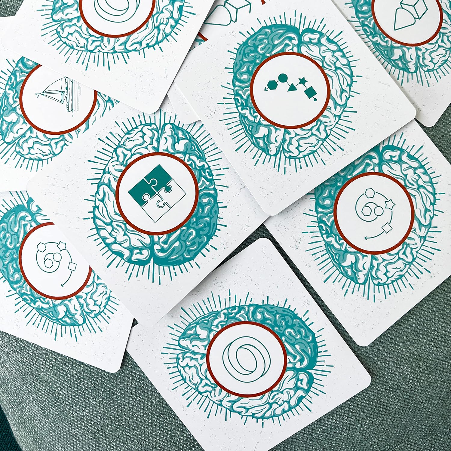 Asmodee Zygomatic | Super Cortex Challenge | Challenging Party Card Game | Ages 8+ | 2-6 Players | 15+ Minutes Playing Time