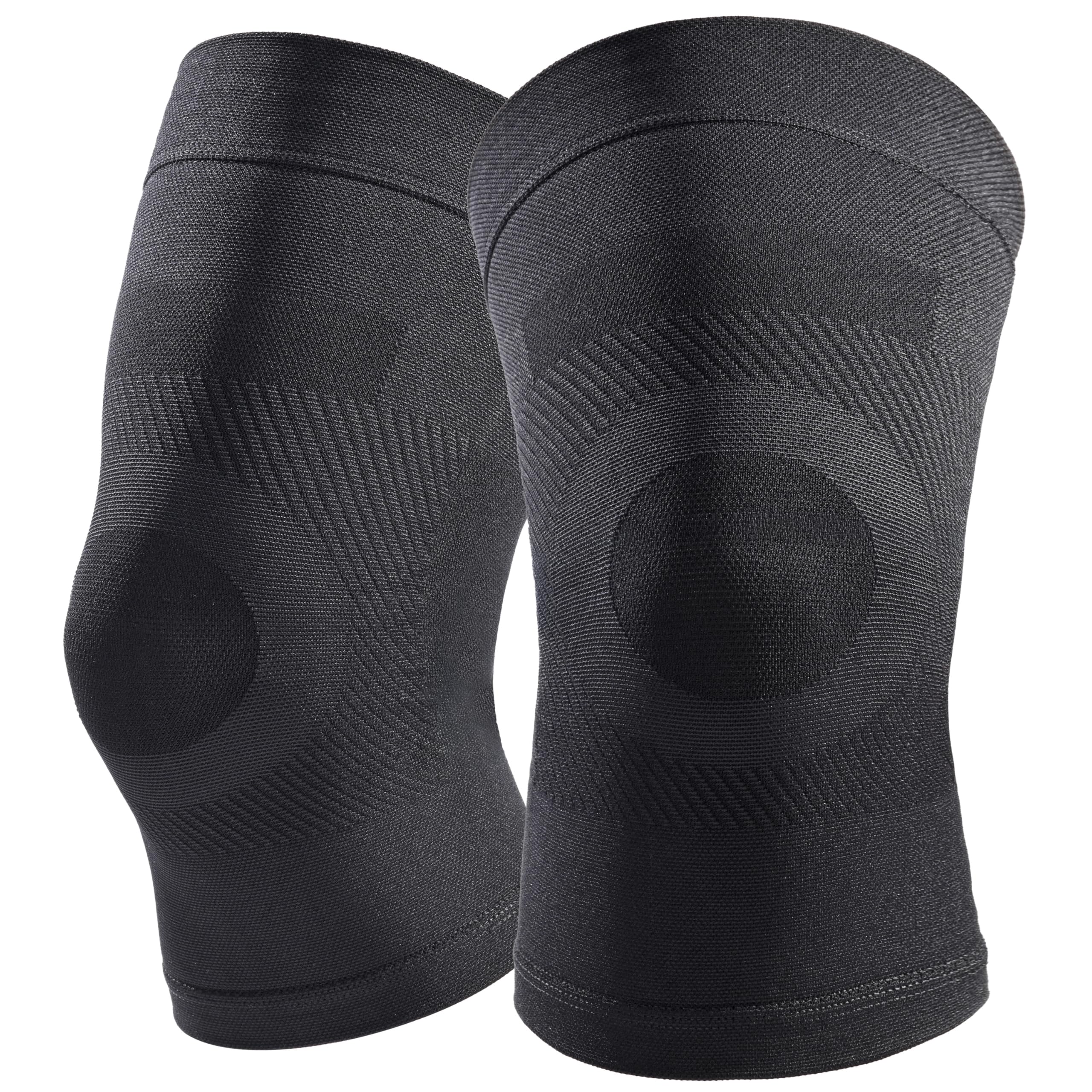 Knee Compression Sleeves, 1 Pair, Can Be Worn Under Pants, 20-30mmHg Strong Support Knee Brace for Unisex, Knee Support for Meniscus Tear, Arthritis,