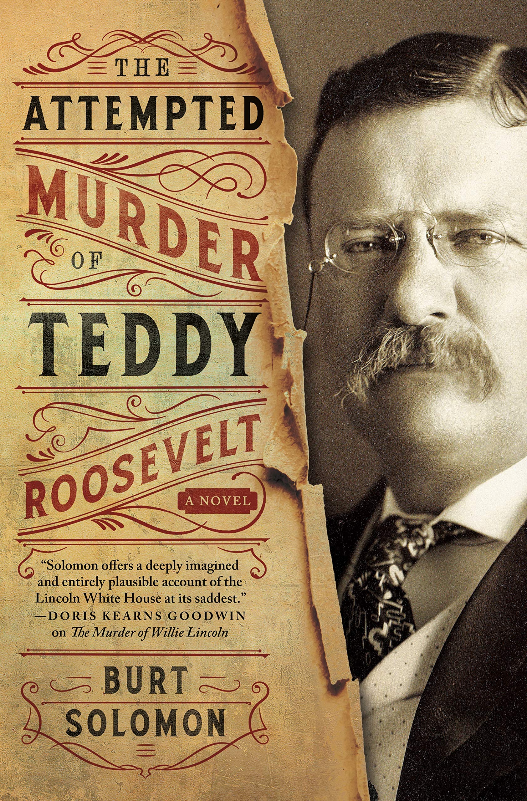 Cover of The Attempted Murder of Teddy Roosevelt (The John Hay Mysteries, 2)