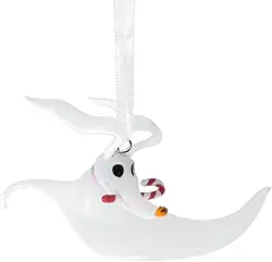 Hallmark Enfeite de Natal de O Estranho Mundo do Pesadelo Antes do Natal Zero com Bengala Doce da Disney Tim Burton, presentes para fãs da Disney