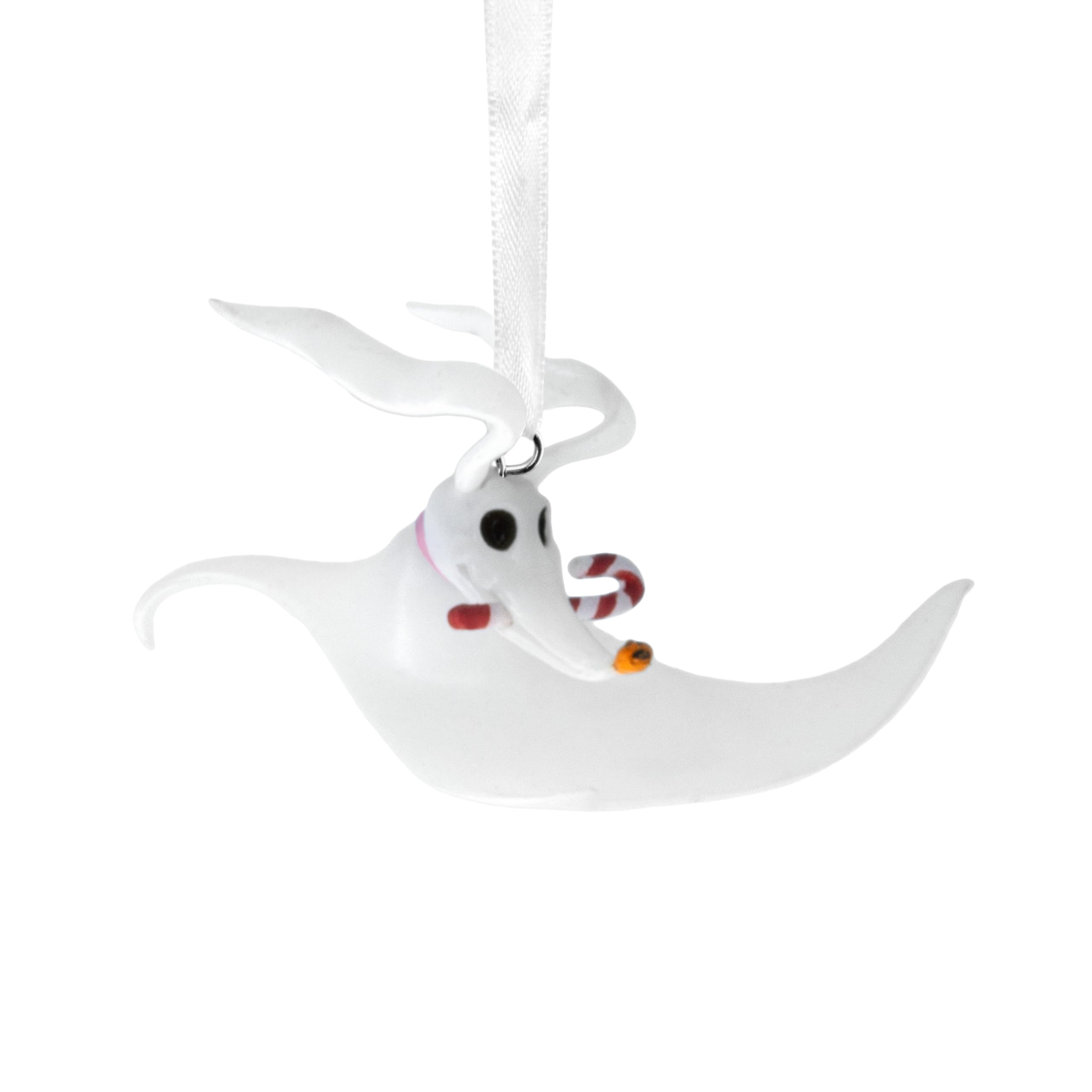 Hallmark Disney Tim Burton's The Nightmare Before Christmas Zero with Candy Cane Christmas Ornament, Gifts for Disney Fans
