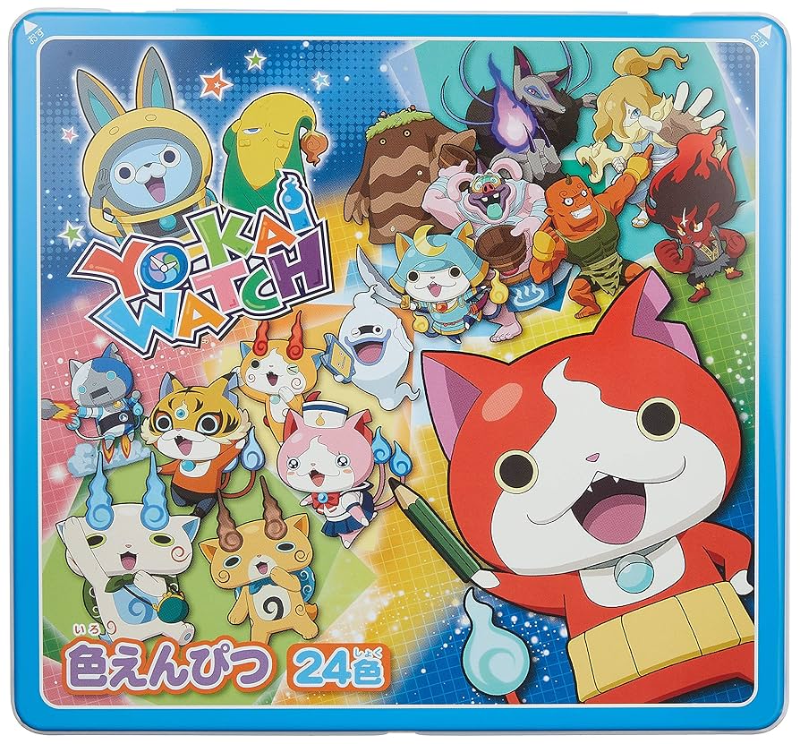 Amazon | ショウワノート 色鉛筆 妖怪ウォッチ 24色 264714001