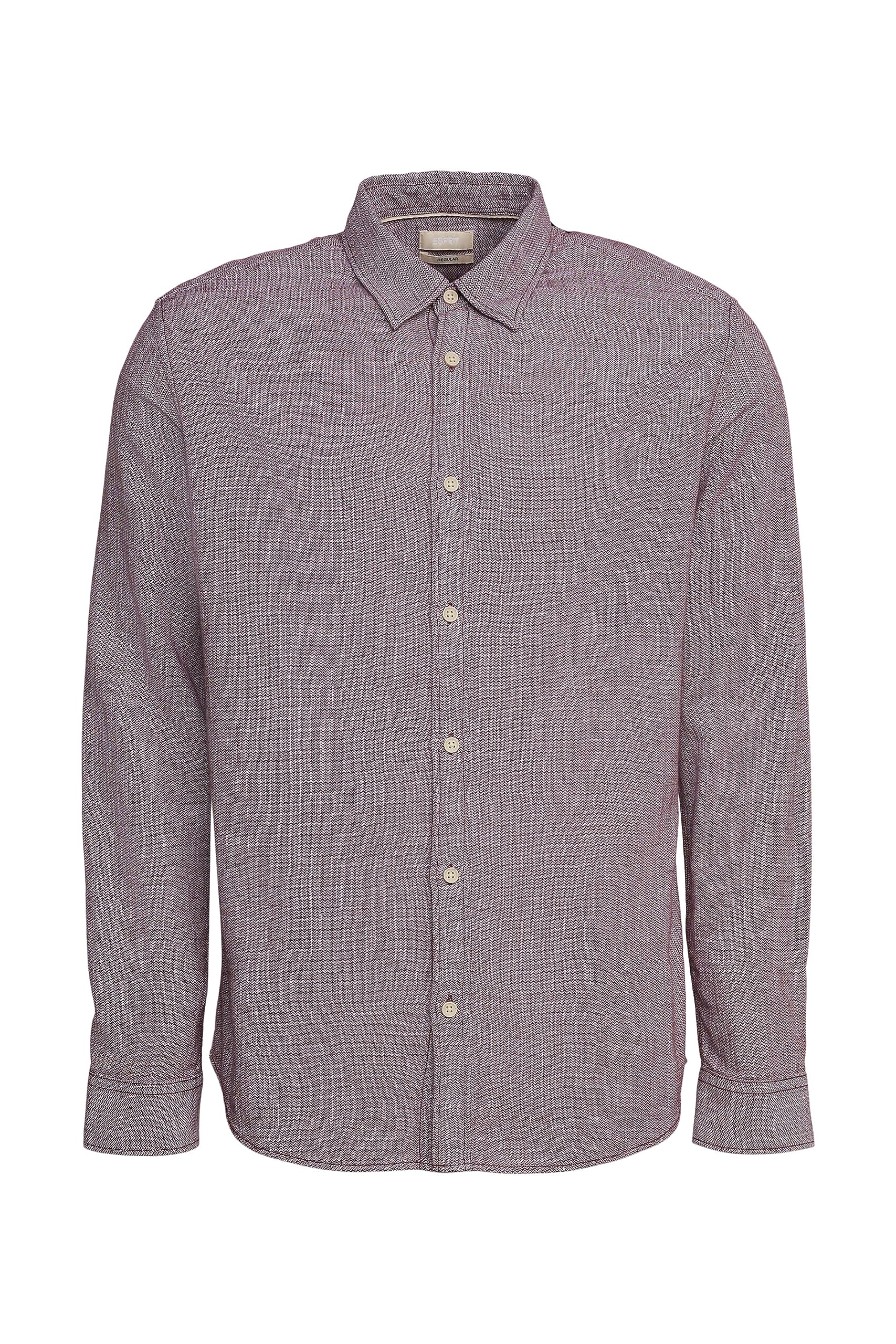 ESPRIT Camisa para Hombre, 515/berenjena., M