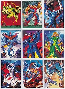 X-MEN トレーディングカード　FLEER ULTRA 95 コンプ　マーベル Marvel 1995 Fleer Ultra X-Men Trading Card Box [36 Packs