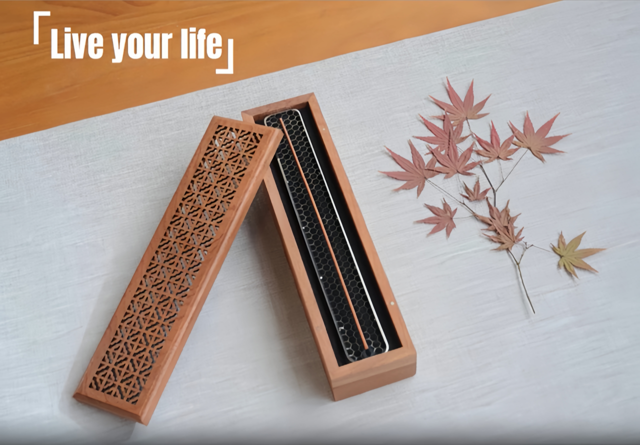 Amazon.com: Moocervi Incense Holder Burner,Coffin Incense Storage