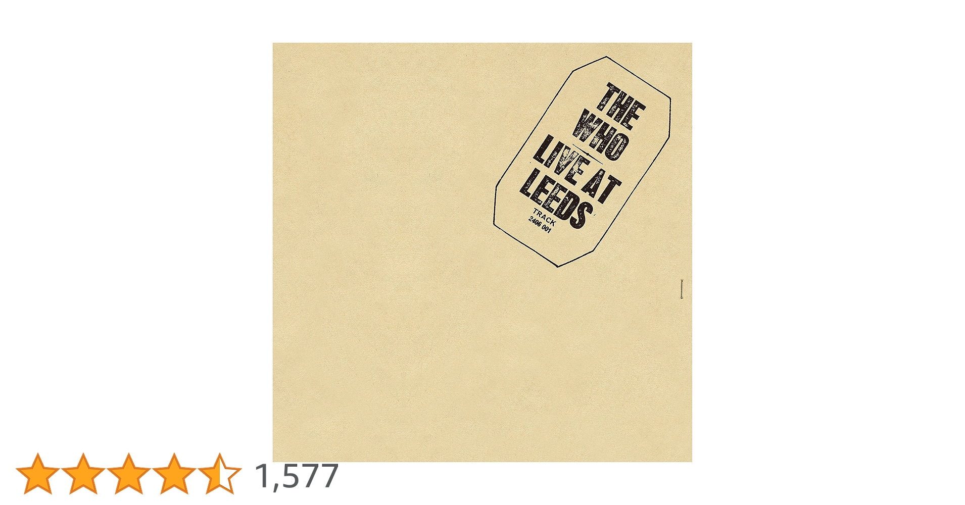 The Who Live at Leeds テストプレスClassic Rec Live At Leeds [2 CD Deluxe Edition]: Amazon.com.br: CD e Vinil