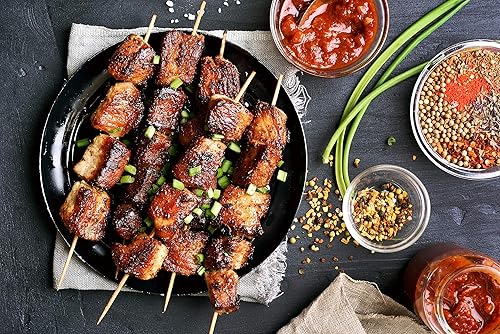 Miniatura 5 de Fox Run Brands brochetas de bambú, Marrón