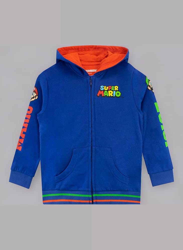 Forlcool Youtube Gamer Cool Boy Girl Felpa con cappuccio per bambini (blu, 11-12 anni, 11 anni, 12 anni